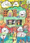 按下滑鼠可以放大