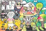 按下滑鼠可以放大