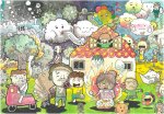 按下滑鼠可以放大