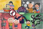 按下滑鼠可以放大